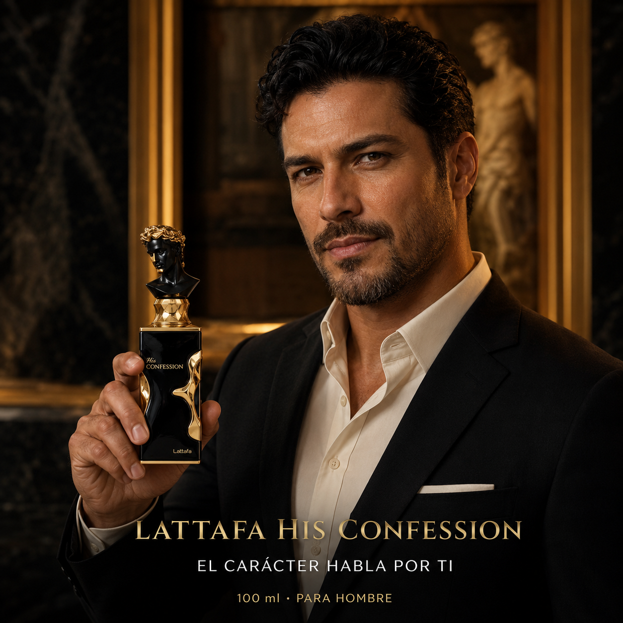 Lattafa His Confession 100ml para Hombre