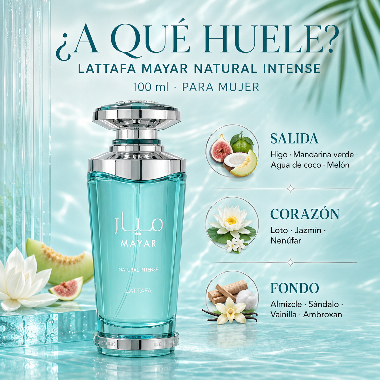 Lattafa Mayar Natural Intense 100ml para Mujer