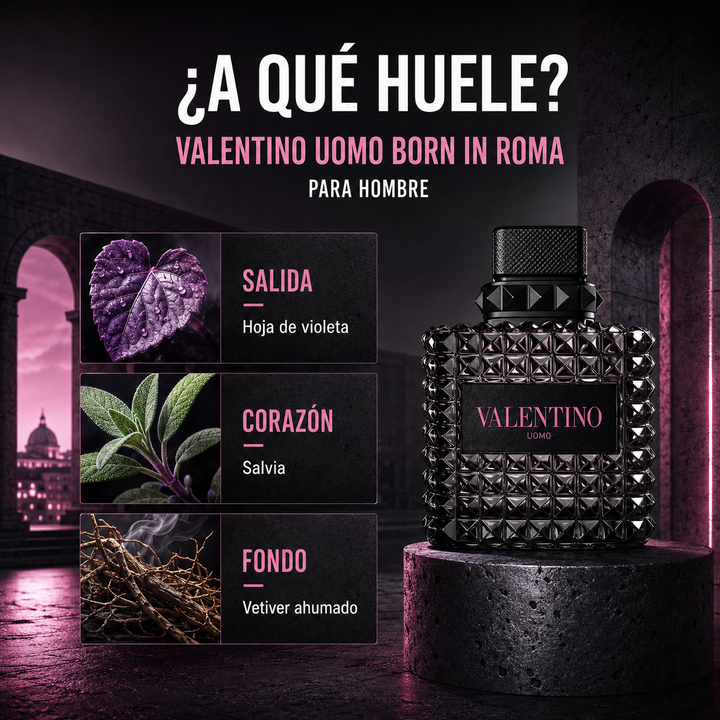 Valentino Uomo Born In Roma para Hombre