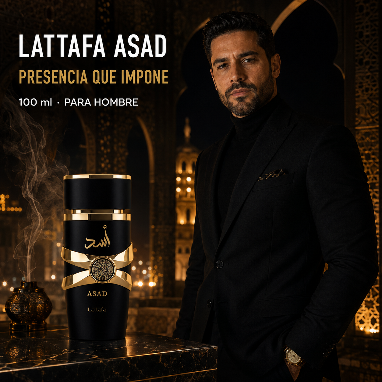 Lattafa Asad 100ml para Hombre