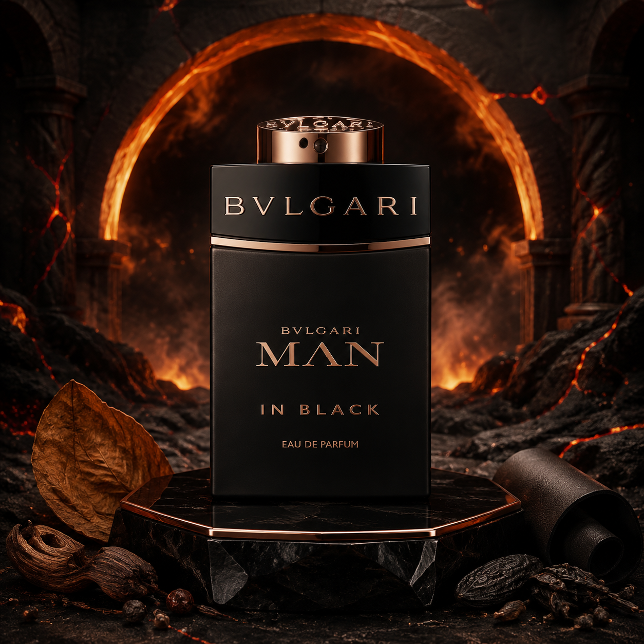 Bvlgari Man In Black EDP para Hombre