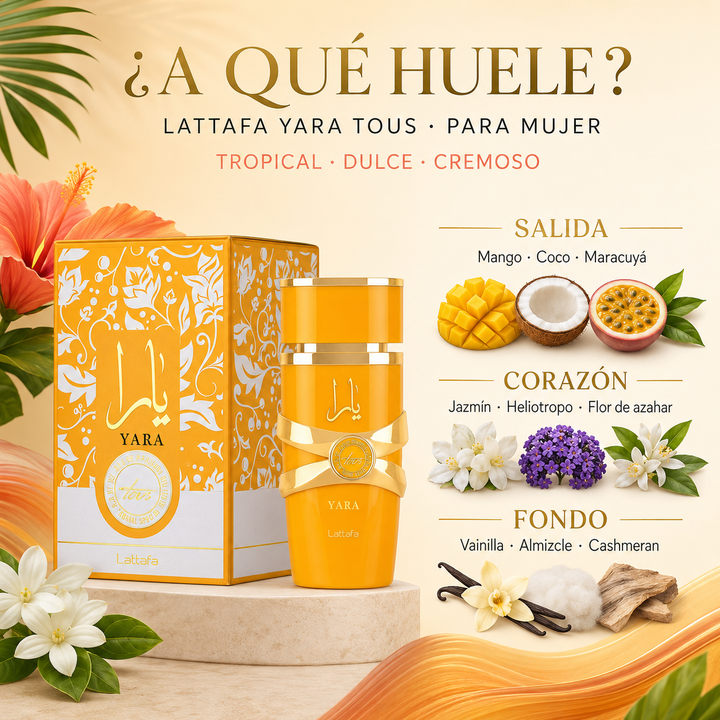 Lattafa Yara Tous 100ml para Mujer