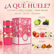 Lattafa Yara Candy 100ml para Mujer