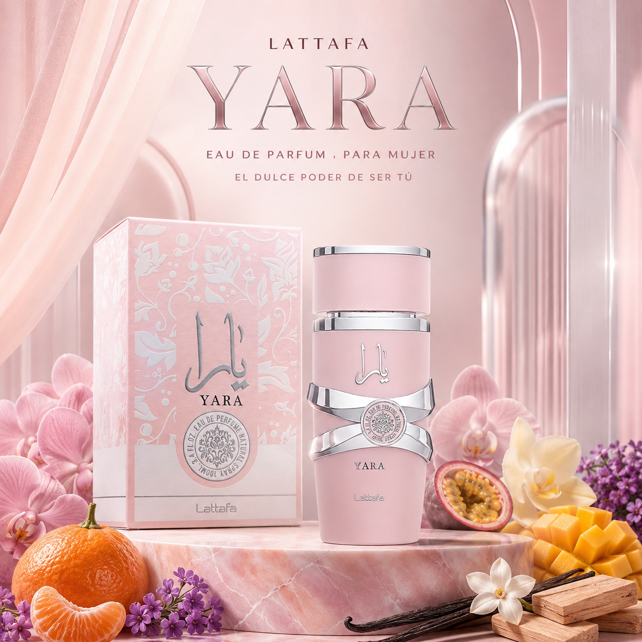 Lattafa Yara 100ml para Mujer