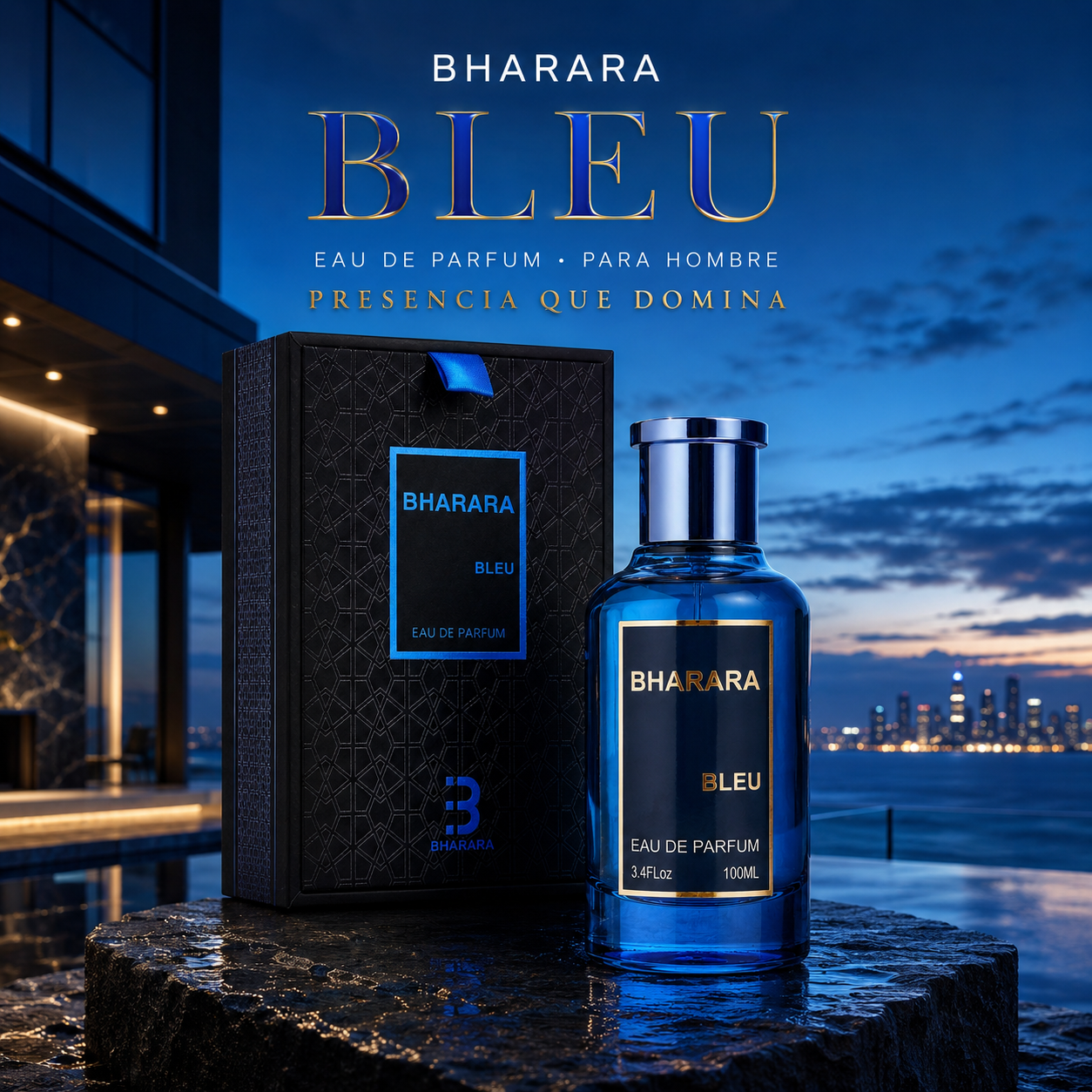 Bharara Bleu 100ml para Hombre