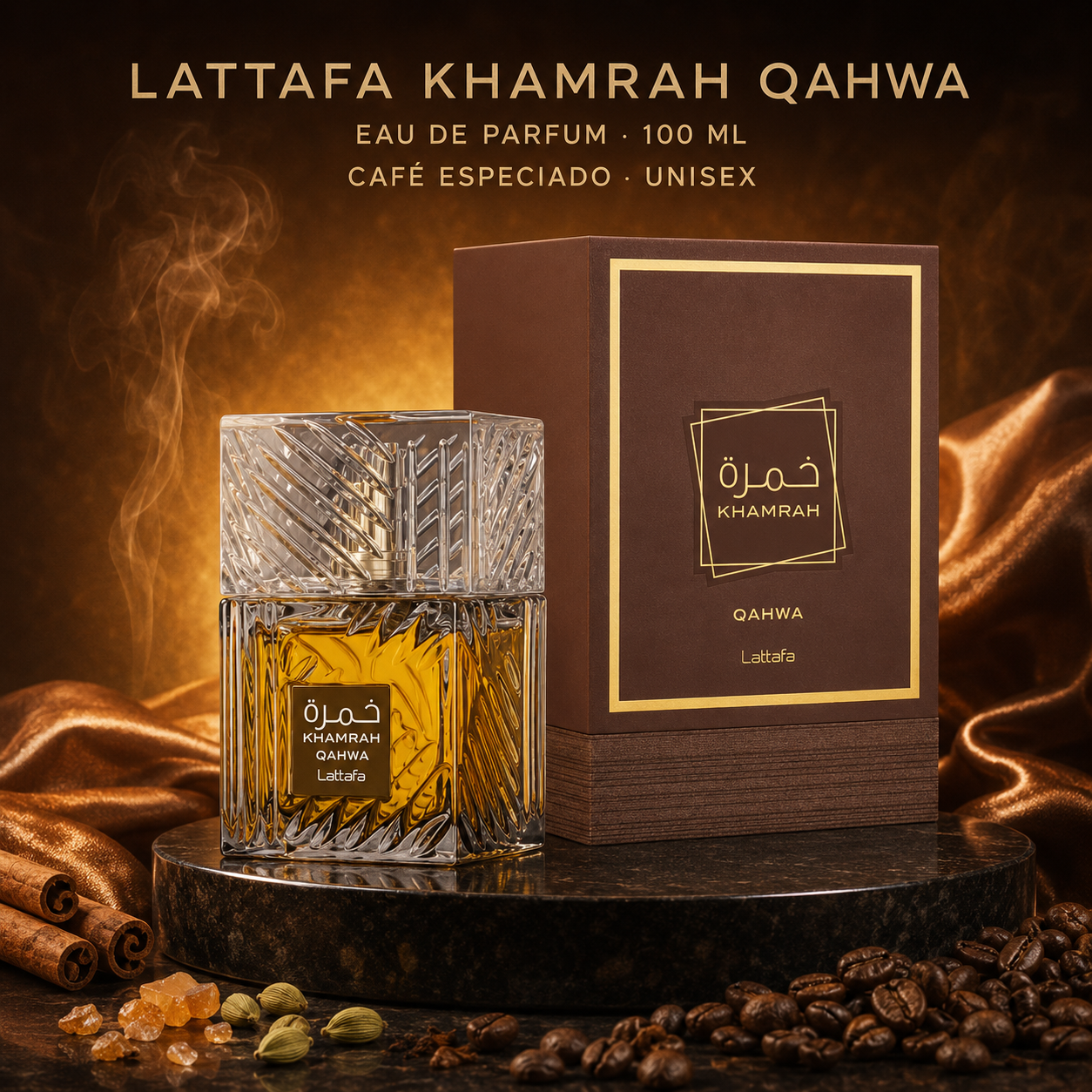 Lattafa Khamrah Qahwa 100ml Unisex