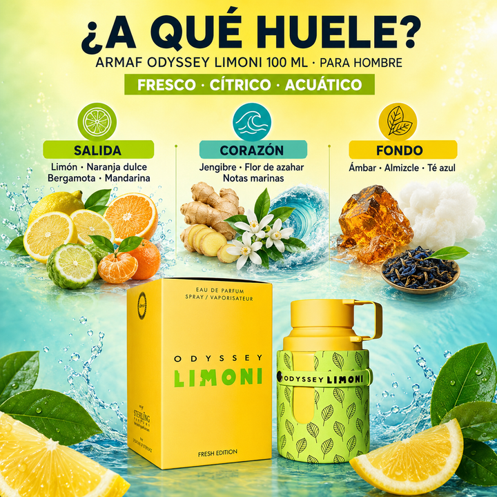 Armaf Odyssey Limoni  para Hombre