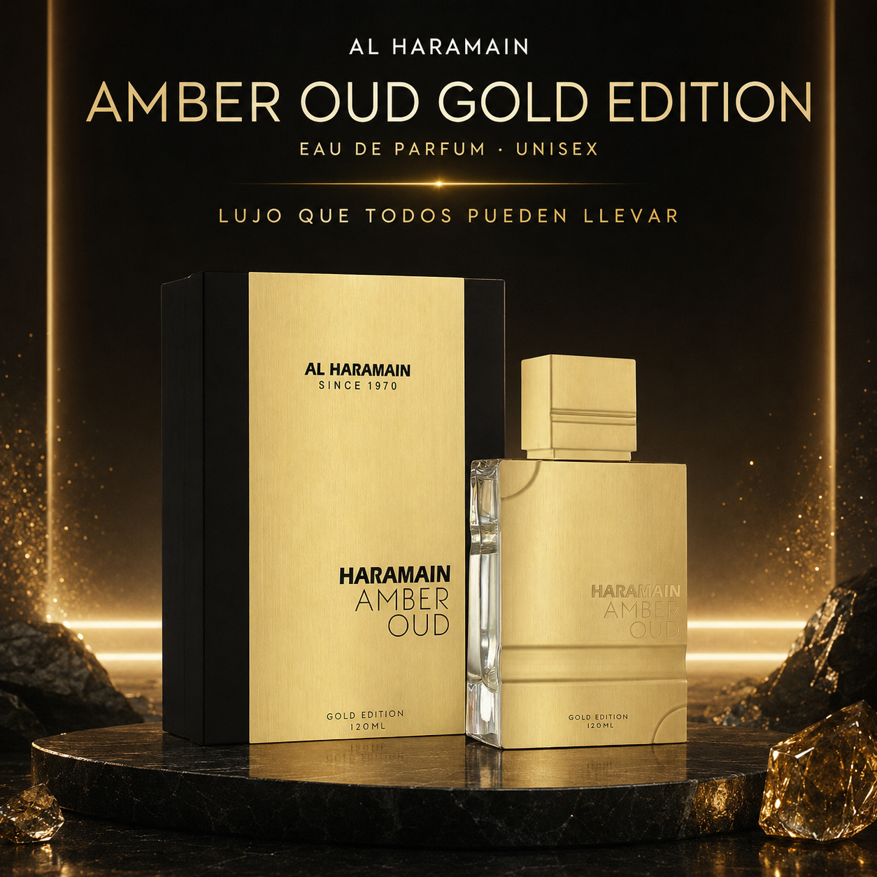 Al Haramain Amber Oud Gold Edition Unisex