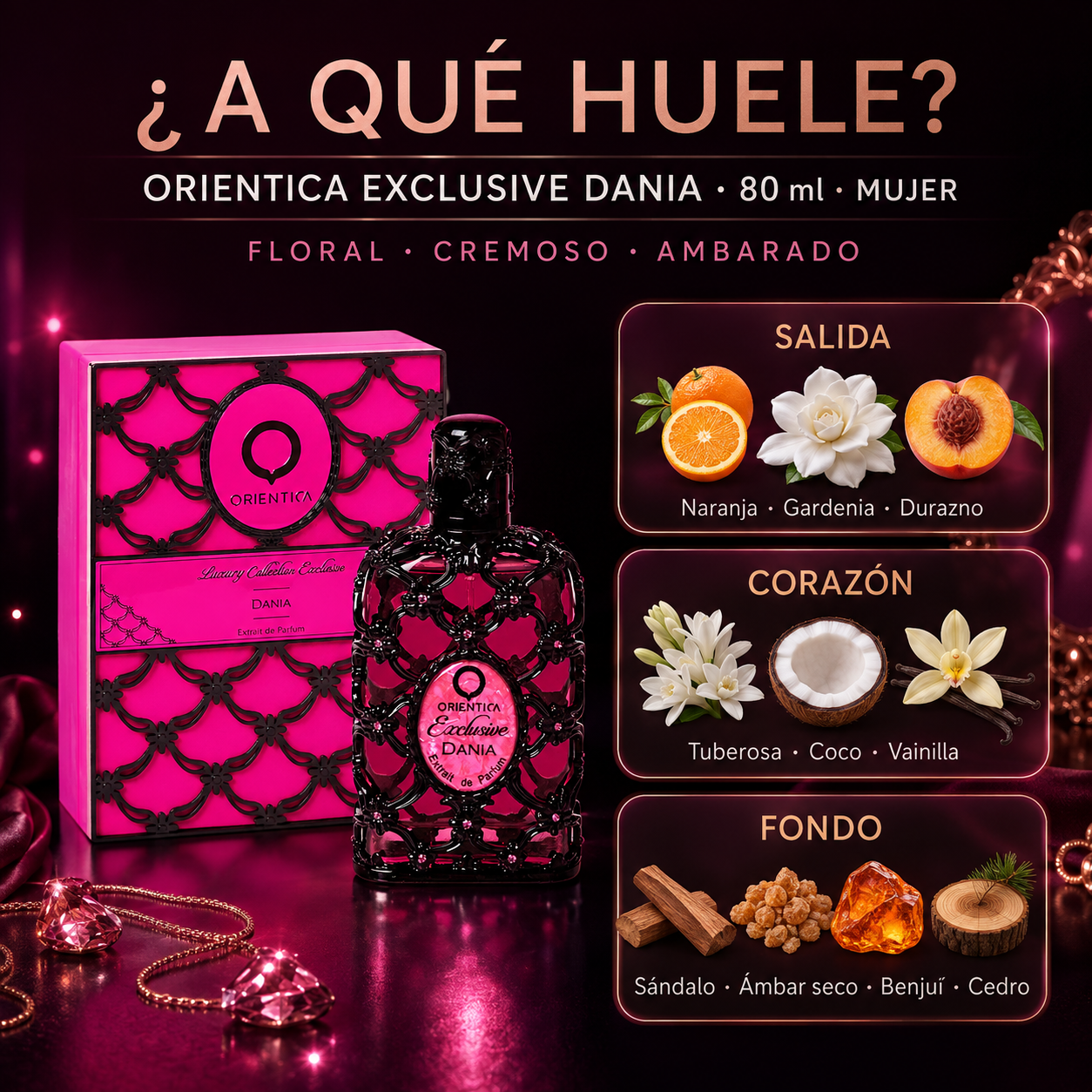 Orientica Dania 80ml para Mujer