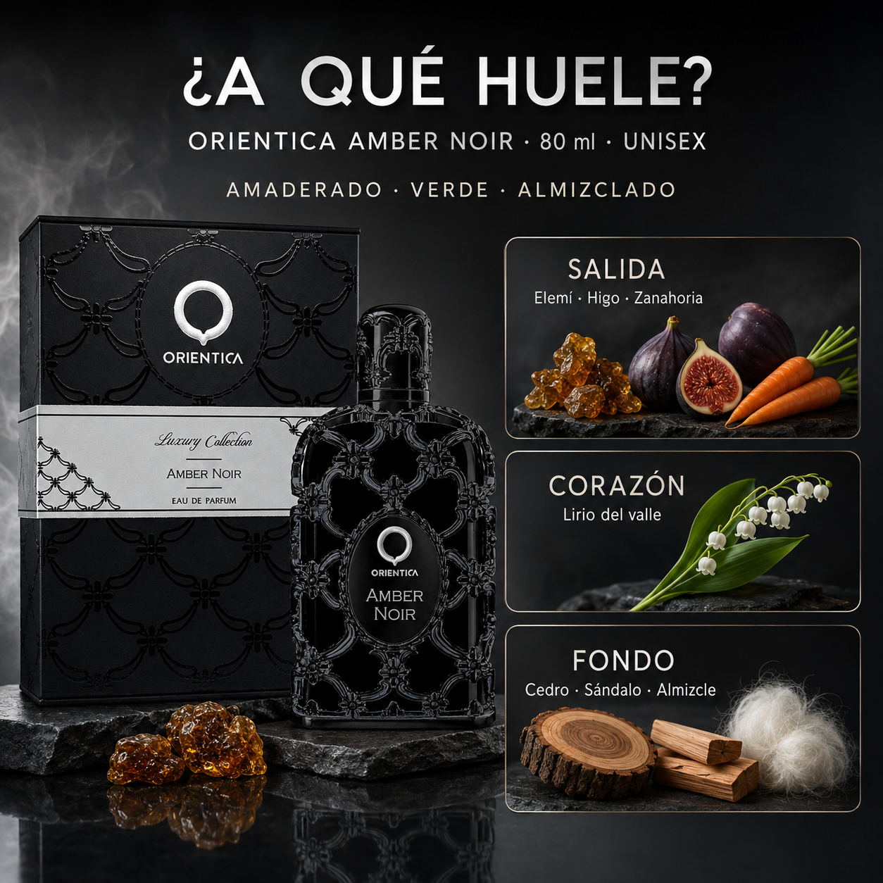 Orientica Amber Noir 80ml Unisex