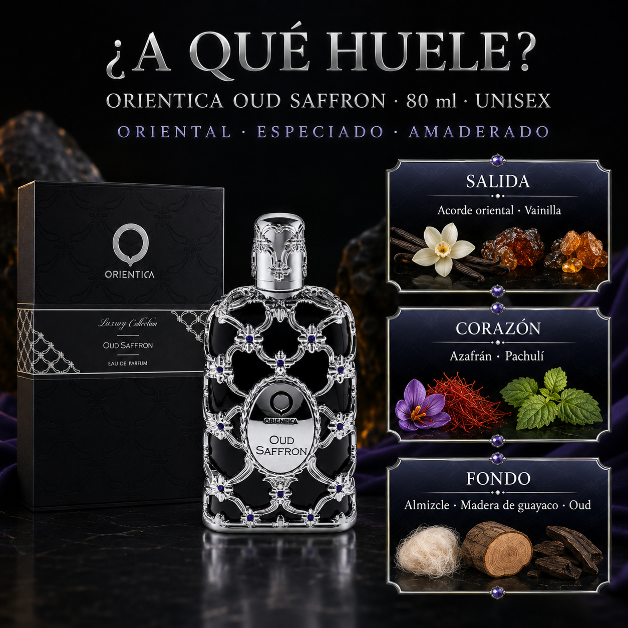 Orientica Oud Saffron 80ml Unisex