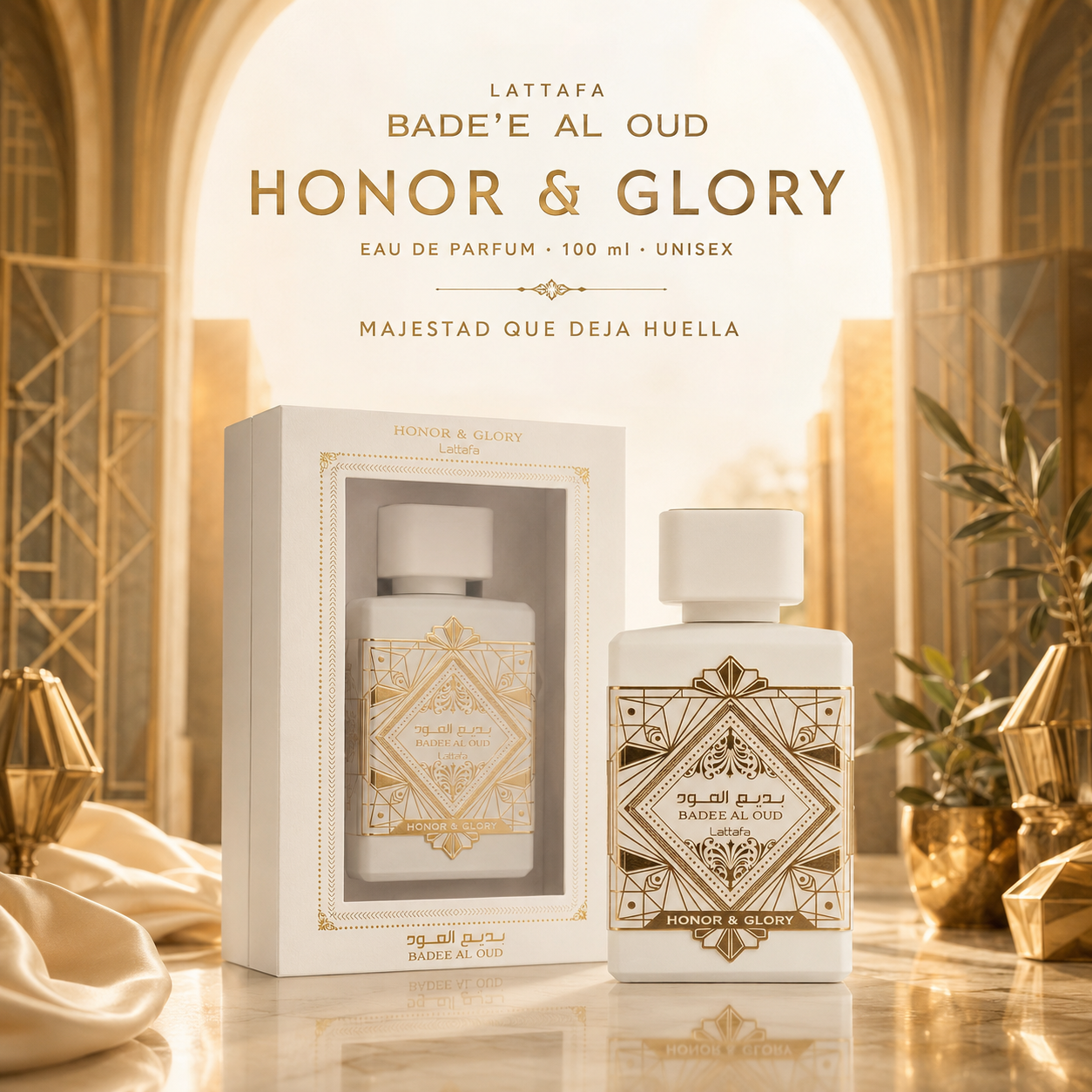 Lattafa Bade’e Al Oud Honor & Glory 100ml Unisex