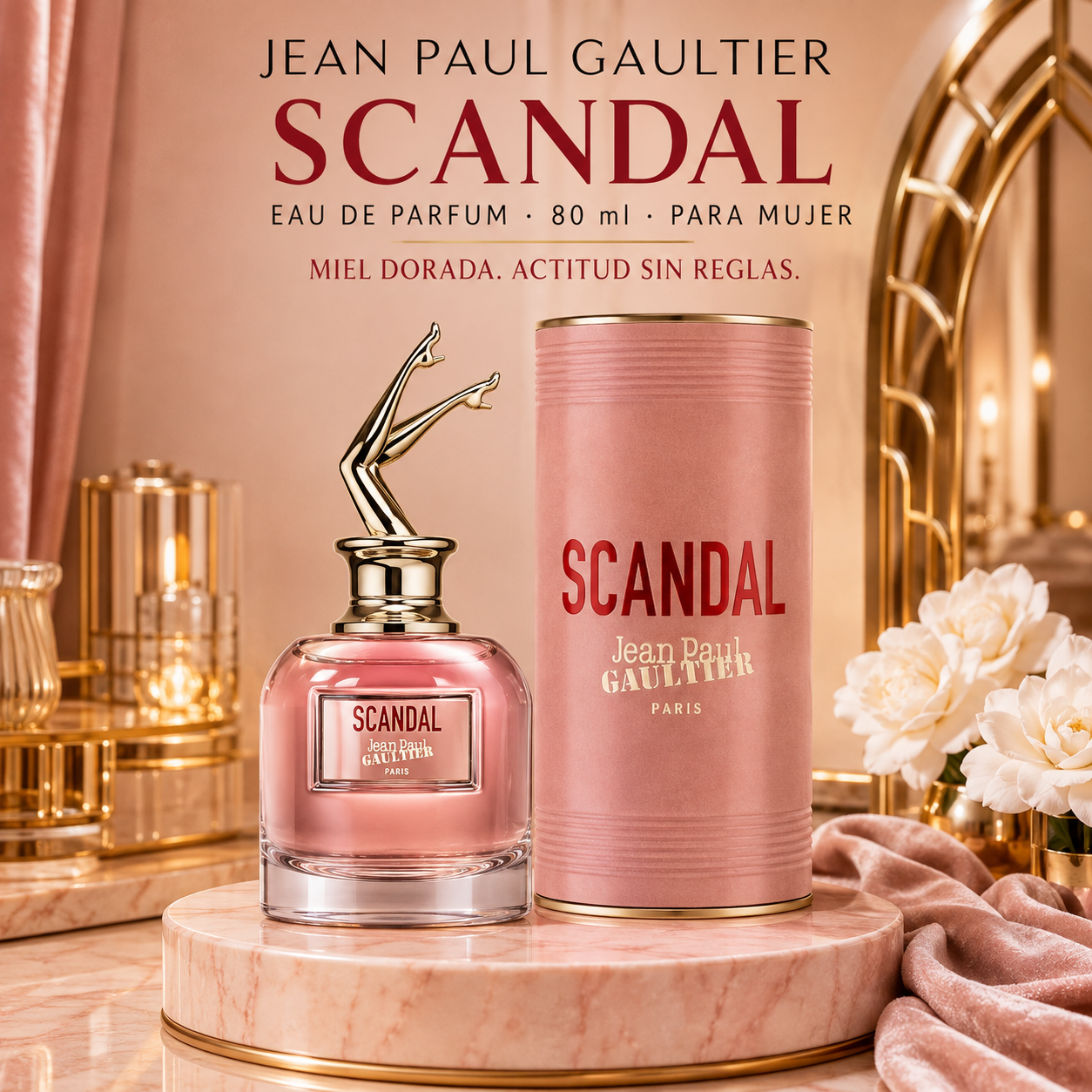 Jean Paul Gaultier Scandal 80ml para Mujer