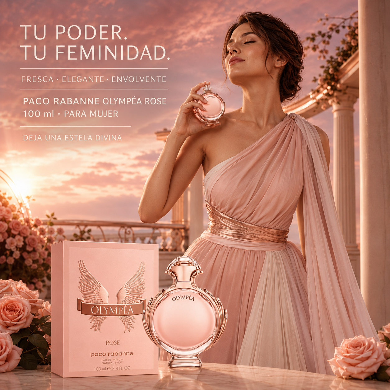 Paco Rabanne Olympea Rose 100ml para Mujer