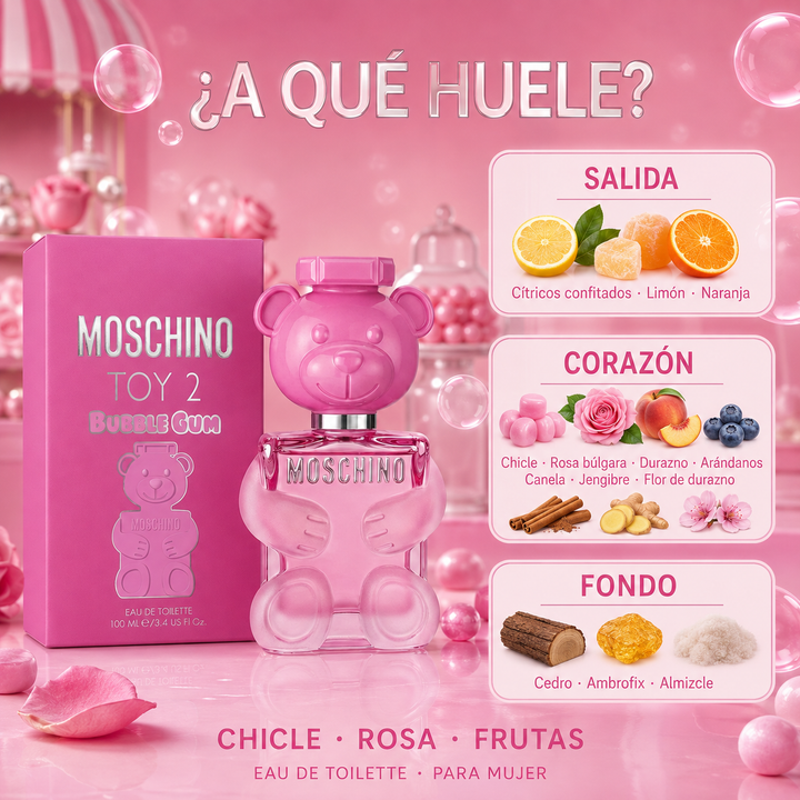 Moschino Toy 2 Bubble Gum 100ml para Mujer