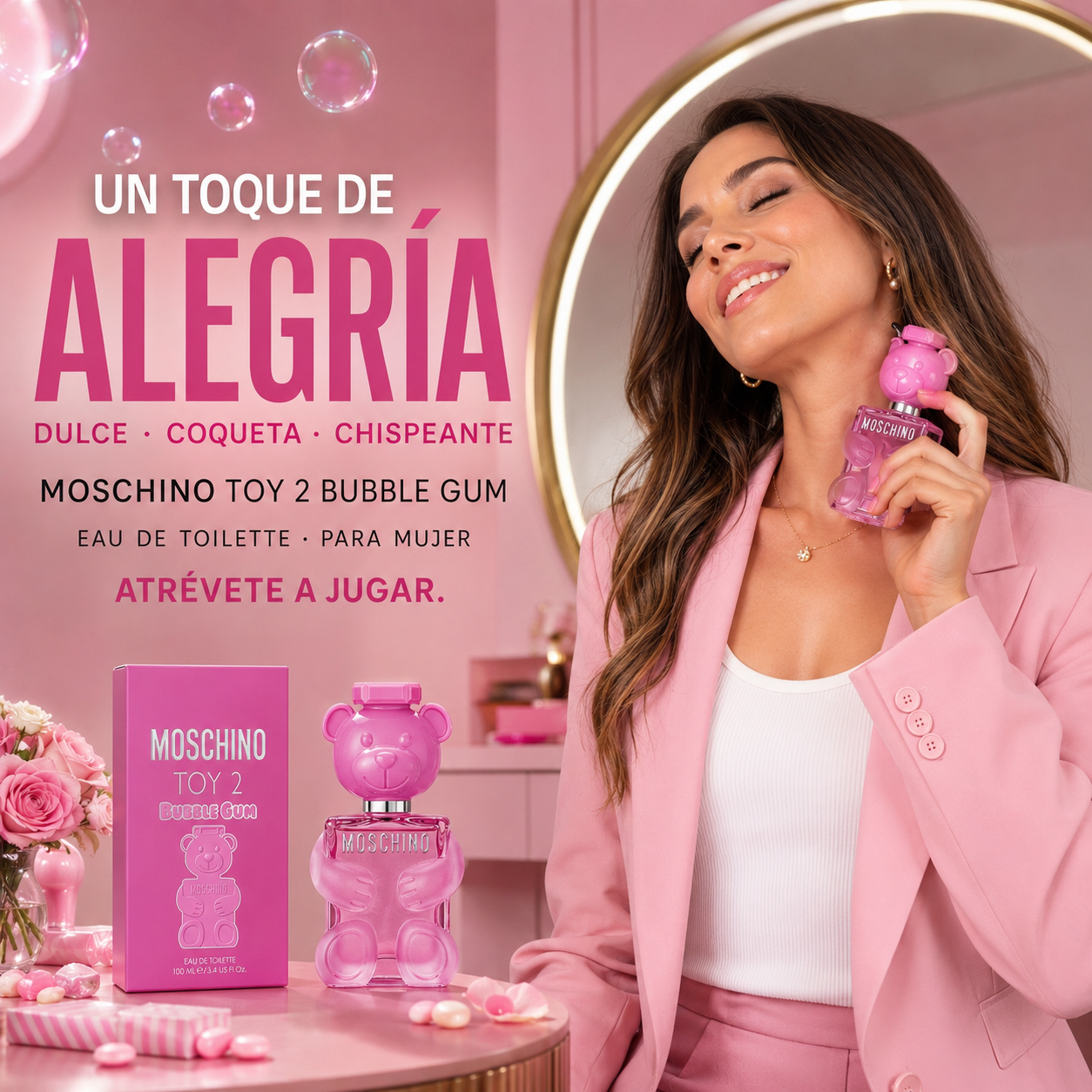 Moschino Toy 2 Bubble Gum 100ml para Mujer