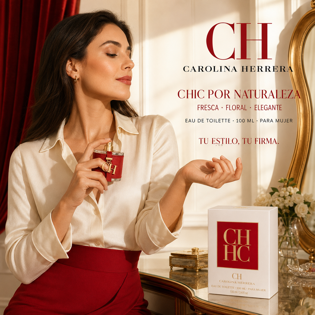 Carolina Herrera CH HC 100ml para Mujer