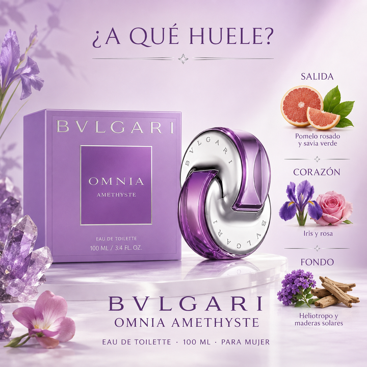 Bvlgari Omnia Amethyste 100ml para Mujer