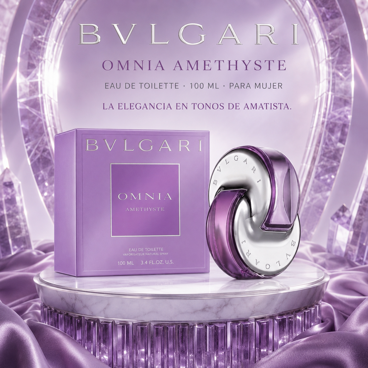 Bvlgari Omnia Amethyste 100ml para Mujer