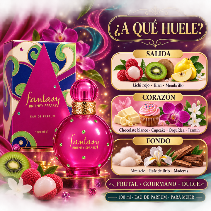 Britney Spears Fantasy EDP 100ml para Mujer