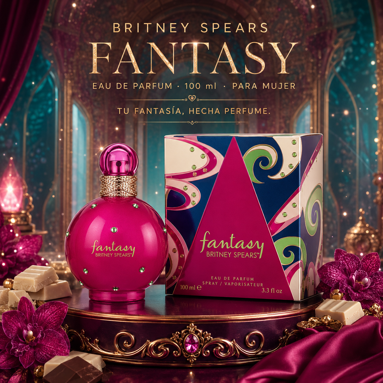 Britney Spears Fantasy EDP 100ml para Mujer
