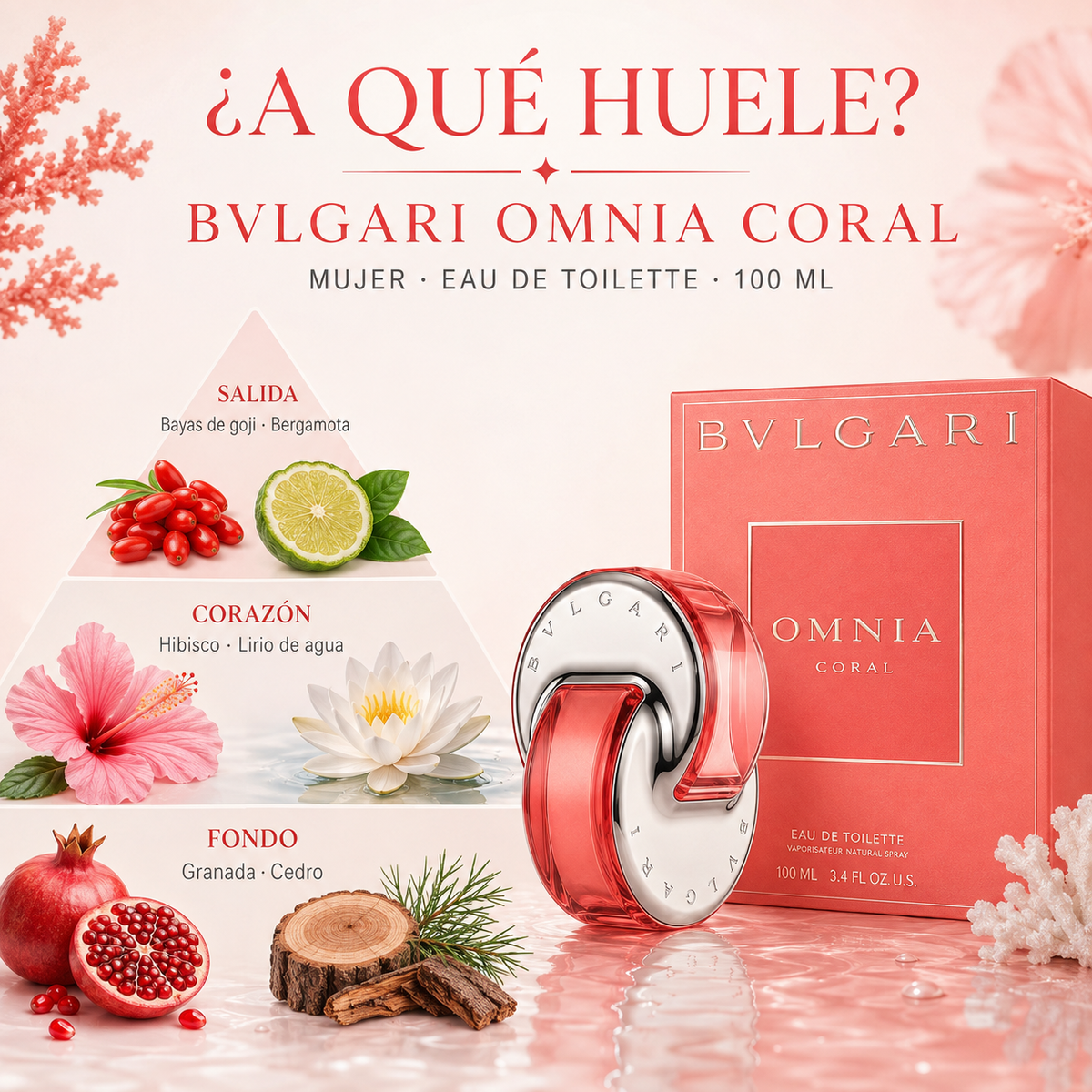 Bvlgari Omnia Coral para Mujer