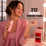 Carolina Herrera 212 Heroes Forever Young EDP 80ml para Mujer