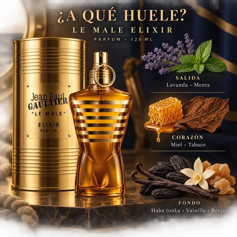 Jean Paul Gaultier Le Male Elixir Parfum para Hombre