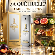 Paco Rabanne 1 Million Lucky EDT para Hombre