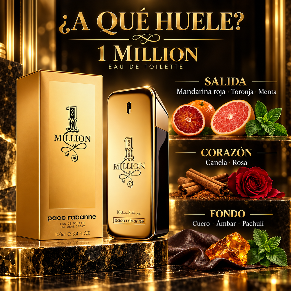 Paco Rabanne 1 Million EDT para Hombre