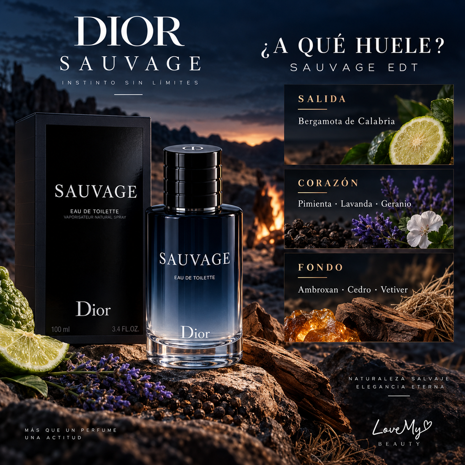 Sauvage Dior Edt para Hombre