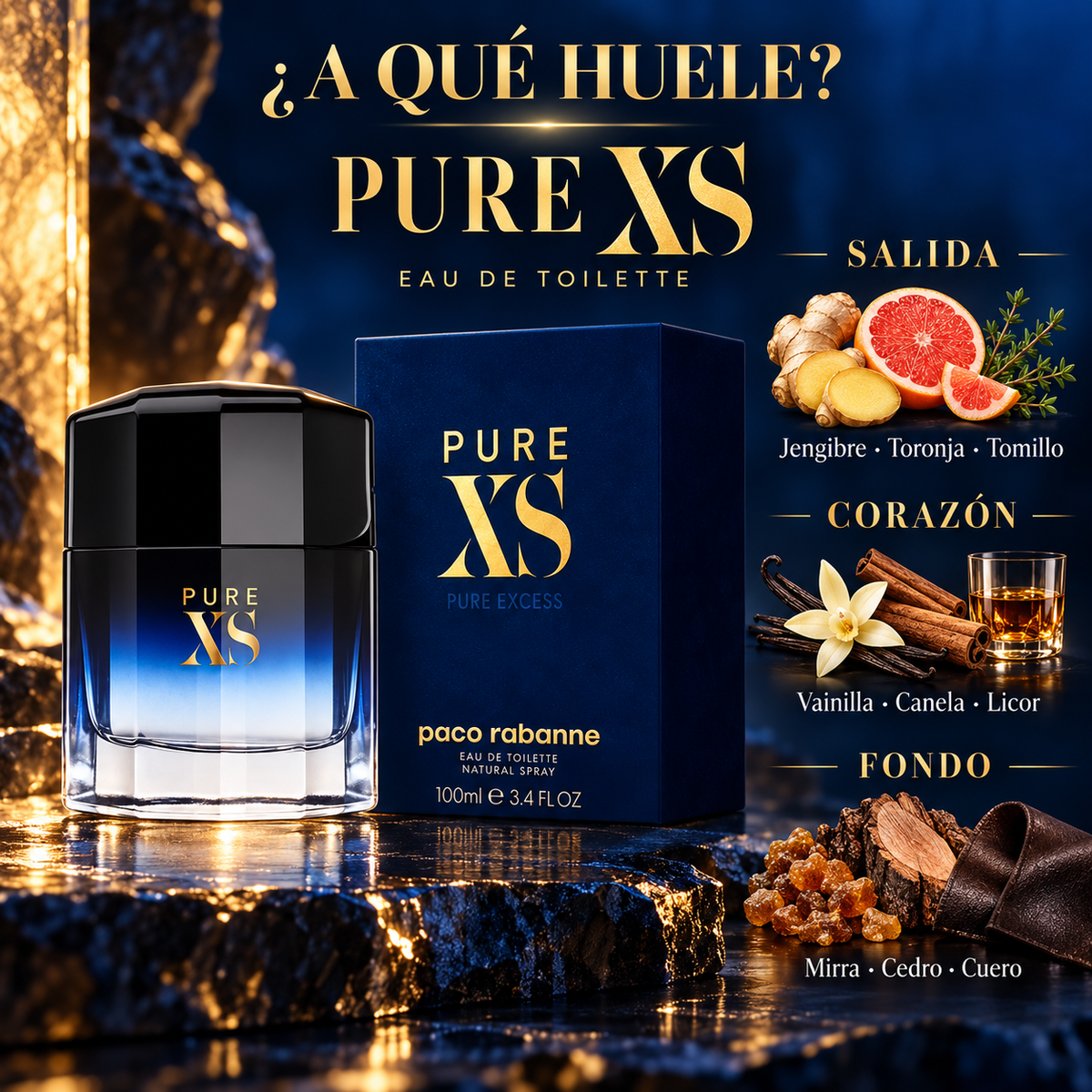Paco Rabanne Pure Xs para Hombre