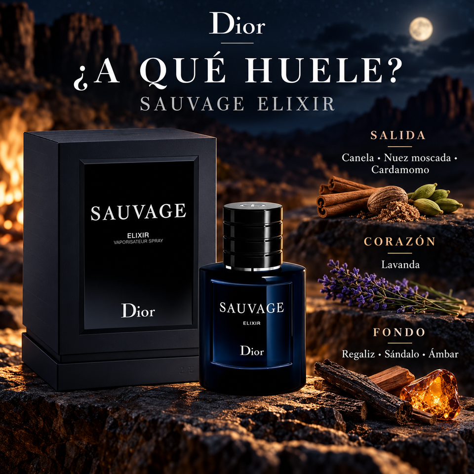 Sauvage Dior Elixir para Hombre