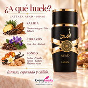 Lattafa Asad 100ml para Hombre