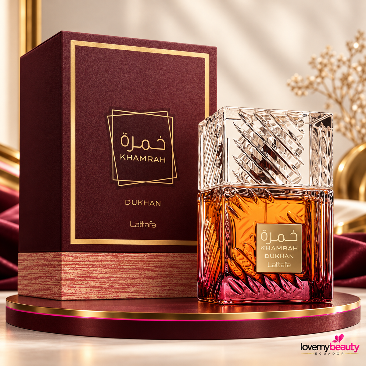 Lattafa Khamrah Dukhan 100ml para Hombre