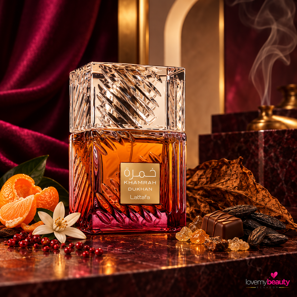 Lattafa Khamrah Dukhan 100ml para Hombre